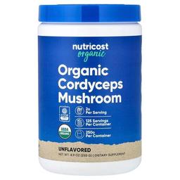 Nutricost Organic Cordyceps Mushroom Unflavored 8 9 Oz 250 G