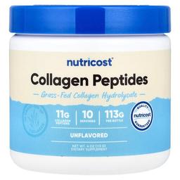 Nutricost Collagen Peptides Unflavored 4 Oz 113 G