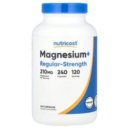 Nutricost Magnesium Regular Strength 240 Capsules 105 Mg Per Capsule