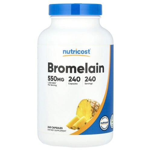 Nutricost Bromelain 550 Mg 240 Capsules product image