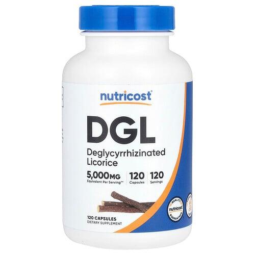 Nutricost Dgl 5 000 Mg 120 Capsules product image