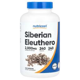 Nutricost Siberian Eleuthero 2 000 Mg 240 Capsules