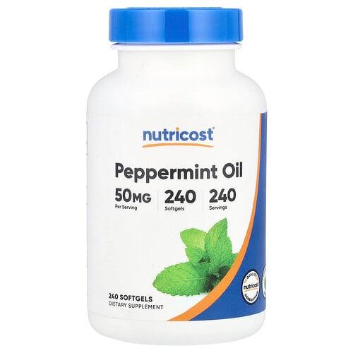 Nutricost Peppermint Oil 50 Mg 240 Softgels product image