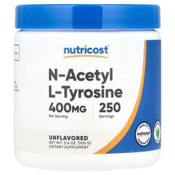 Nutricost N Acetyl L Tyrosine Unflavored 3 6 Oz 100 G