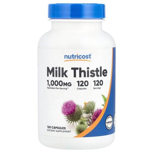 Nutricost Milk Thistle 1 000 Mg 120 Capsules product image