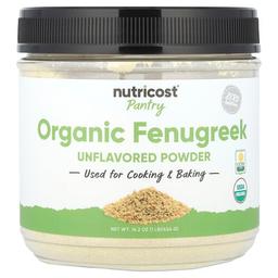 Nutricost Pantry Organic Fenugreek Powder Unflavored 16 2 Oz 454 G