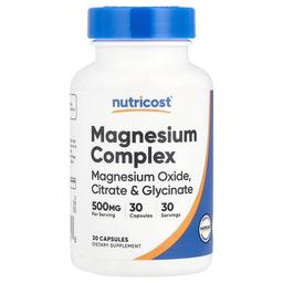 Nutricost Magnesium Complex 500 Mg 30 Capsules