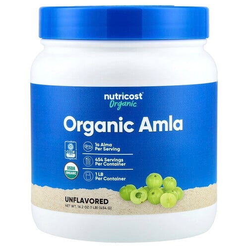 Nutricost Organic Amla Unflavored 16 2 Oz 454 G product image
