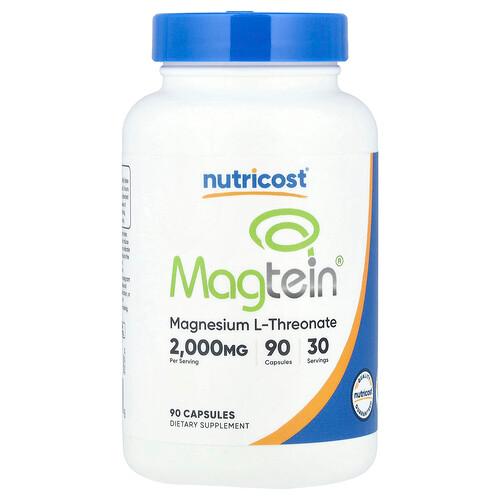 Nutricost Magtein Magnesium L Threonate 90 Capsules 666 Mg Per Capsule product image