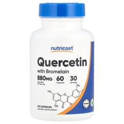 Nutricost Quercetin With Bromelain 60 Capsules