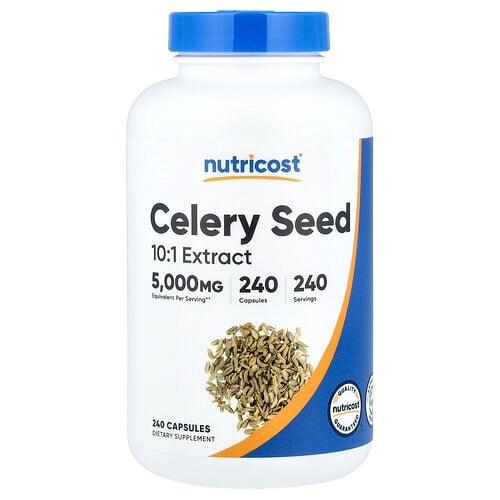 Nutricost Celery Seed 500 Mg 240 Capsules product image