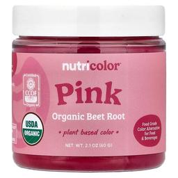 Nutricost Nutricolor Pink Organic Beet Root 2 1 Oz 60 G