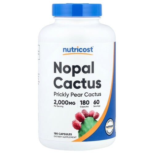 Nutricost Nopal Cactus 180 Capsules 666 Mg Per Capsule product image