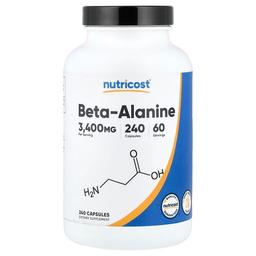 Nutricost Beta Alanine 240 Capsules 850 Mg Per Capsule