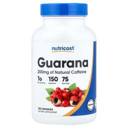 Nutricost Guarana 150 Capsules 500 Mg Per Capsule