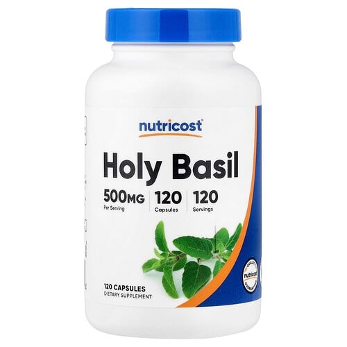 Nutricost Holy Basil 500 Mg 120 Capsules product image