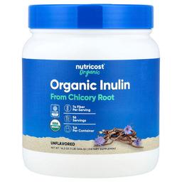 Nutricost Organic Inulin Powder Unflavored 16 2 Oz 454 G