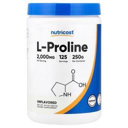 Nutricost L Proline Unflavored 8 9 Oz 250 G