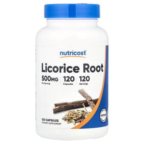 Nutricost Licorice Root 500 Mg 120 Capsules product image