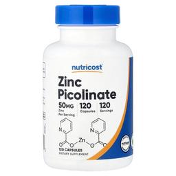 Nutricost Zinc Picolinate 50 Mg 120 Capsules