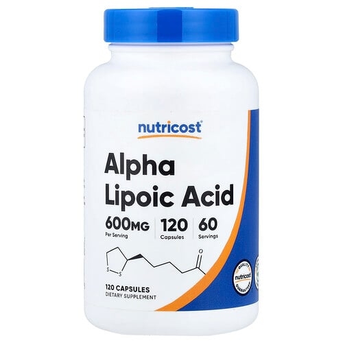 Nutricost Alpha Lipoic Acid 120 Capsules 300 Mg Per Capsule product image