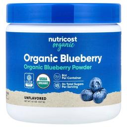Nutricost Organic Blueberry Powder Unflavored 8 1 Oz 227 G