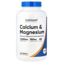 Nutricost Calcium Magnesium 240 Tablets