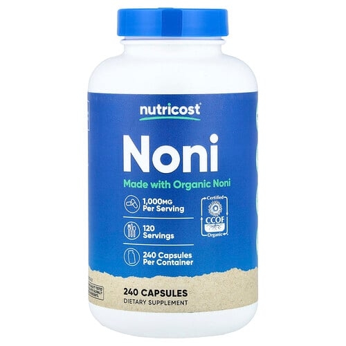 Nutricost Noni 240 Capsules 500 Mg Per Capsule product image