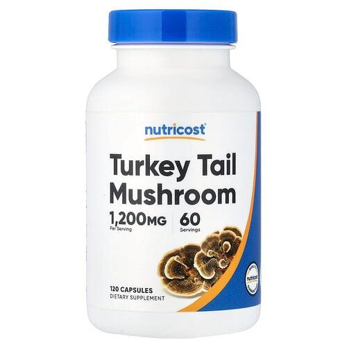 Nutricost Turkey Tail Mushroom 120 Capsules 600 Mg Per Capsule product image