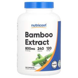 Nutricost Bamboo Extract 240 Capsules 400 Mg Per Capsule