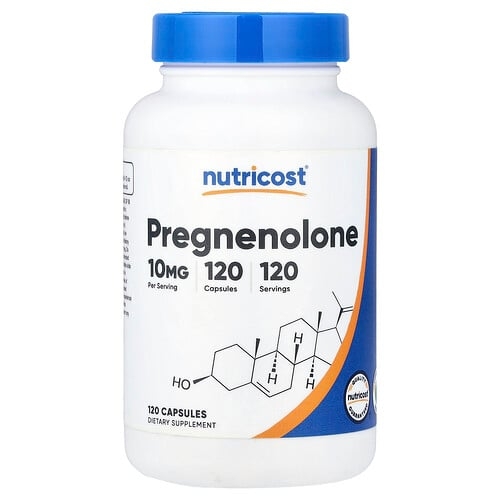 Nutricost Pregnenolone 10 Mg 120 Capsules product image