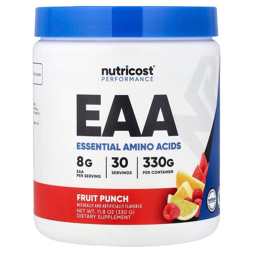 Nutricost Performance Eaa Fruit Punch 11 8 Oz 330 G product image
