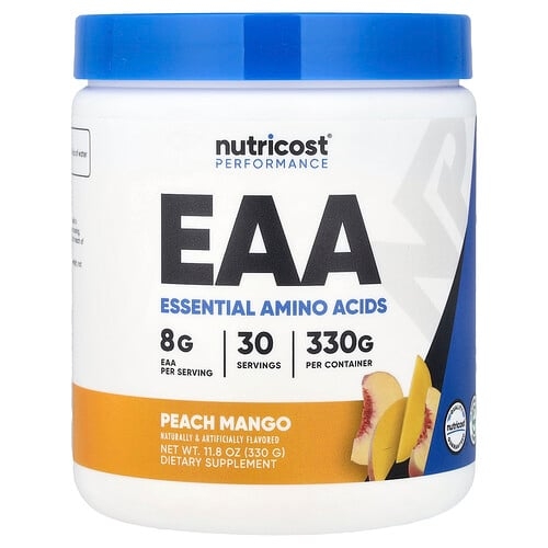 Nutricost Performance Eaa Peach Mango 11 8 Oz 330 G product image
