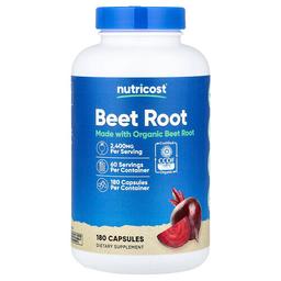 Nutricost Beet Root 180 Capsules 800 Mg Per Capsule