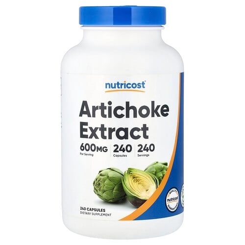 Nutricost Artichoke Extract 600 Mg 240 Capsules product image