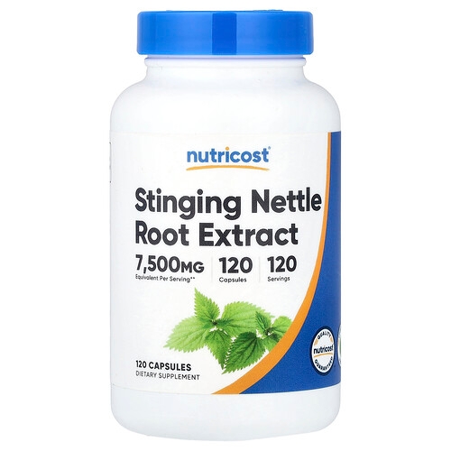 Nutricost Stinging Nettle Root Extract 120 Capsules 375 Mg Per Capsule product image