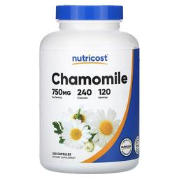 Nutricost Chamomile 240 Capsules 375 Mg Per Capsule