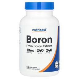 Nutricost Boron 10 Mg 240 Capsules