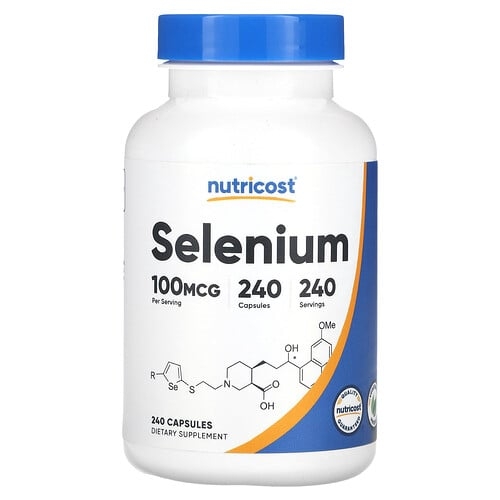 Nutricost Selenium 100 Mcg 240 Capsules product image