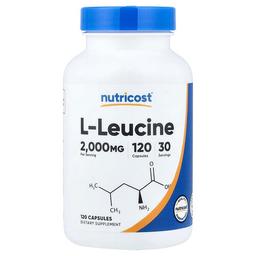 Nutricost L Leucine 120 Capsules 500 Mg Per Capsule