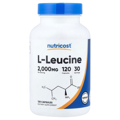 Nutricost L Leucine 120 Capsules 500 Mg Per Capsule product image