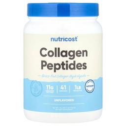Nutricost Collagen Peptides Unflavored 16 2 Oz 454 G