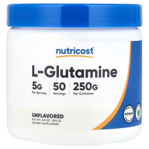 Nutricost L Glutamine Unflavored 8 9 Oz 250 G product image