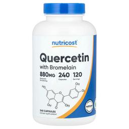 Nutricost Quercetin With Bromelain 240 Capsules