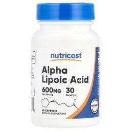 Nutricost Alpha Lipoic Acid 60 Capsules 300 Mg Per Capsule