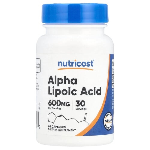 Nutricost Alpha Lipoic Acid 60 Capsules 300 Mg Per Capsule product image