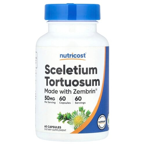 Nutricost Sceletium Tortuosum 50 Mg 60 Capsules product image