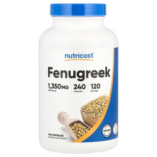 Nutricost Fenugreek 240 Capsules 675 Mg Per Capsule product image