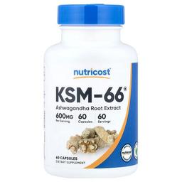 Nutricost Ksm 66 Ashwagandha Root Extract 60 Capsules