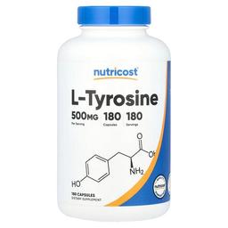 Nutricost L Tyrosine 500 Mg 180 Capsules